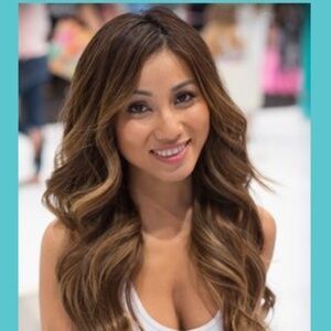 Original Halo Couture layered Halo 4-27 auburn with highlights 18"